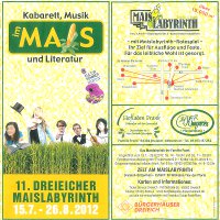 Prospekt vom 11. Dreieicher Maislabyrinth