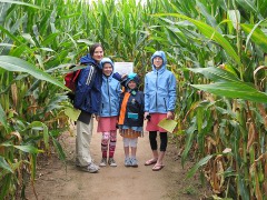 Foto vom Besuch des 11. Dreieicher Maislabyrinths