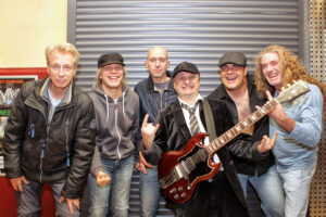 AB/CD „Bon Scott meets Brian Johnson“, AC/DC Coverband, Bildrechte: Andy Kirchner